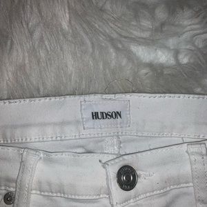 Hudson white jeans